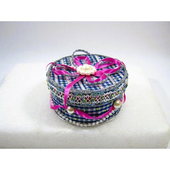 Handmade Keepsake Prayer Box for Mementos Photos Trinkets Jewelry Desk Items - Picture 10 of 10